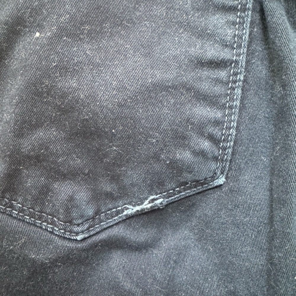 J. Brand Black Denim Straight-Leg Jeans Size 31 - Picture 4 of 5
